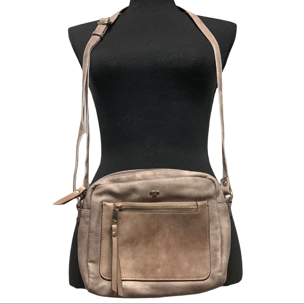 Tom Tailor | faux leather crossbody bag dusty rose